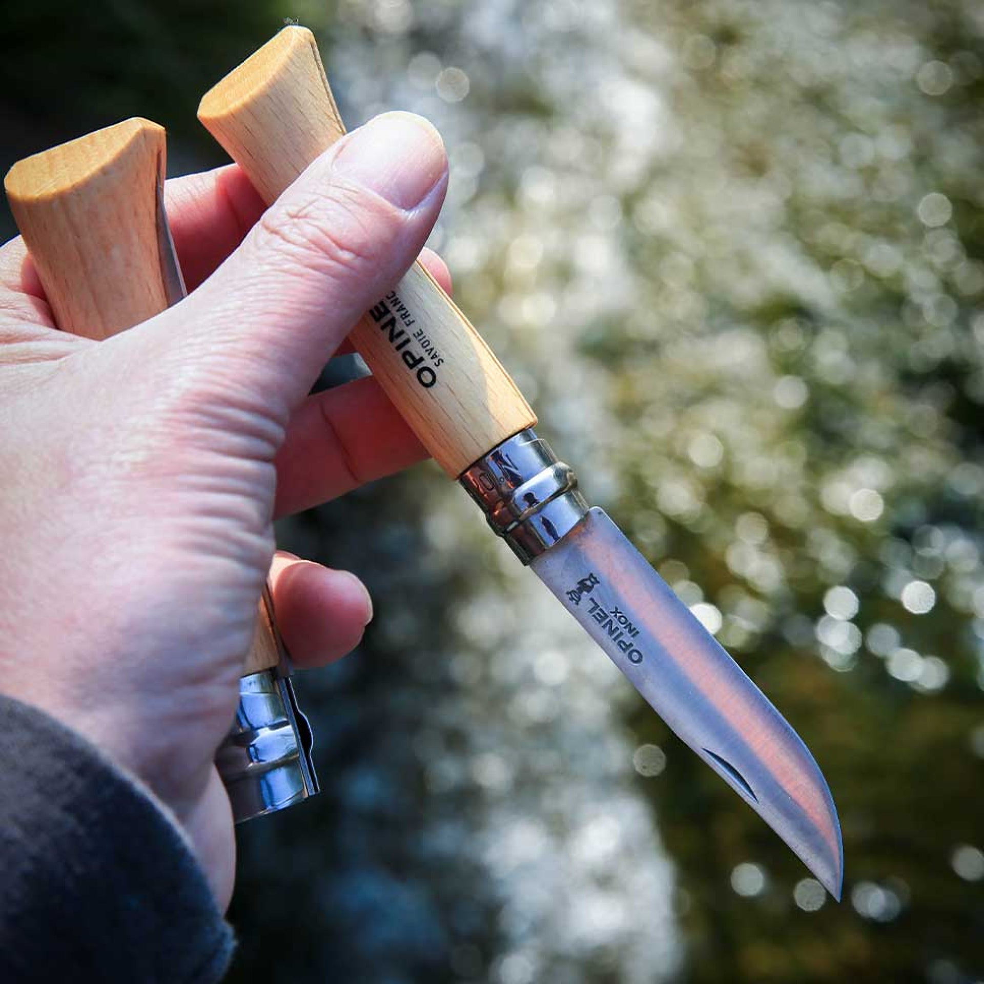 Opinel Inox N°07 closing knife 8 cm, 000654