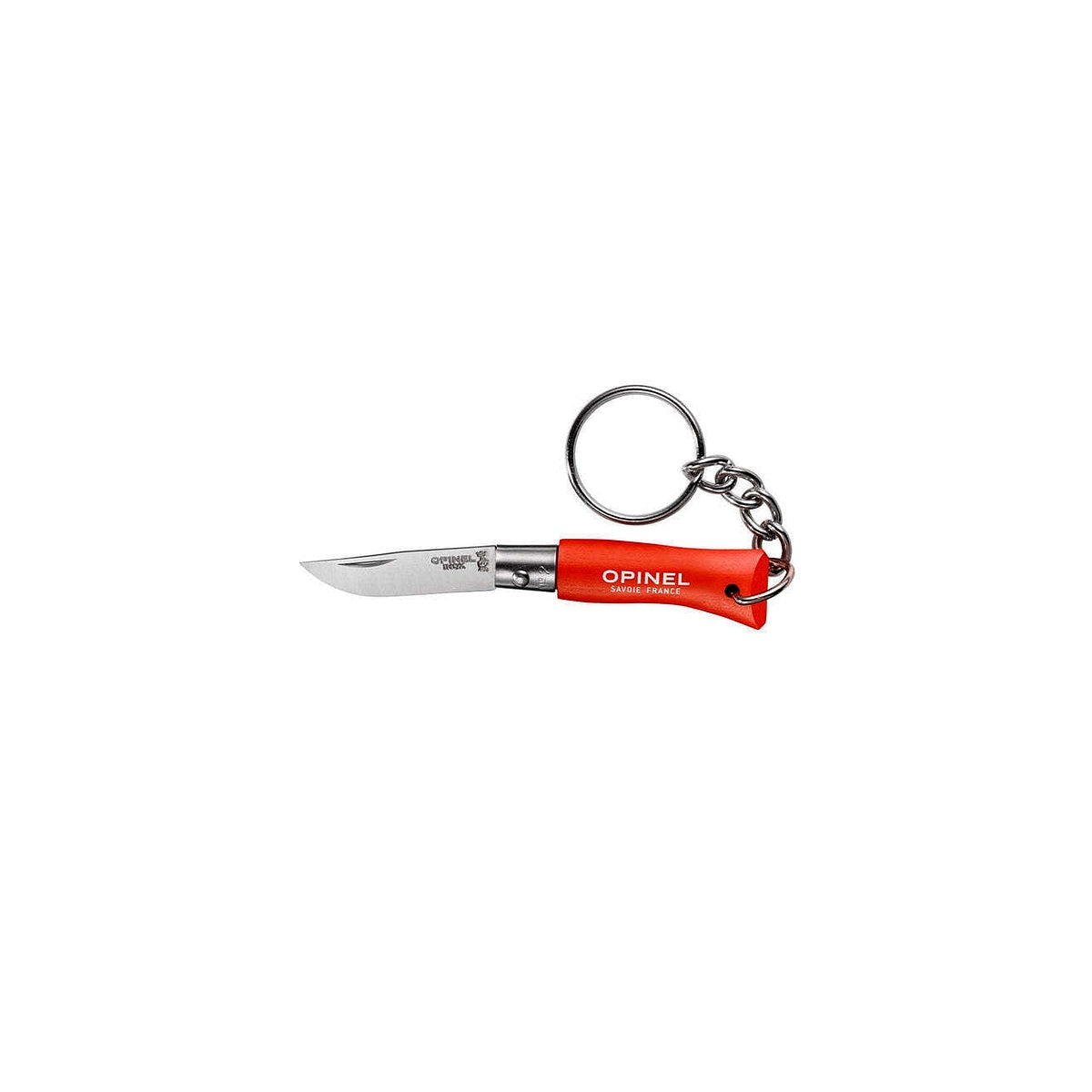 Opinel Colorama keychain N°02 folding knife 3.5 cm, orange, 002272