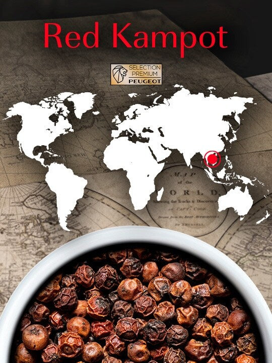 Peugeot Red Pepper Kampot Premium 3 x 20g, 42479