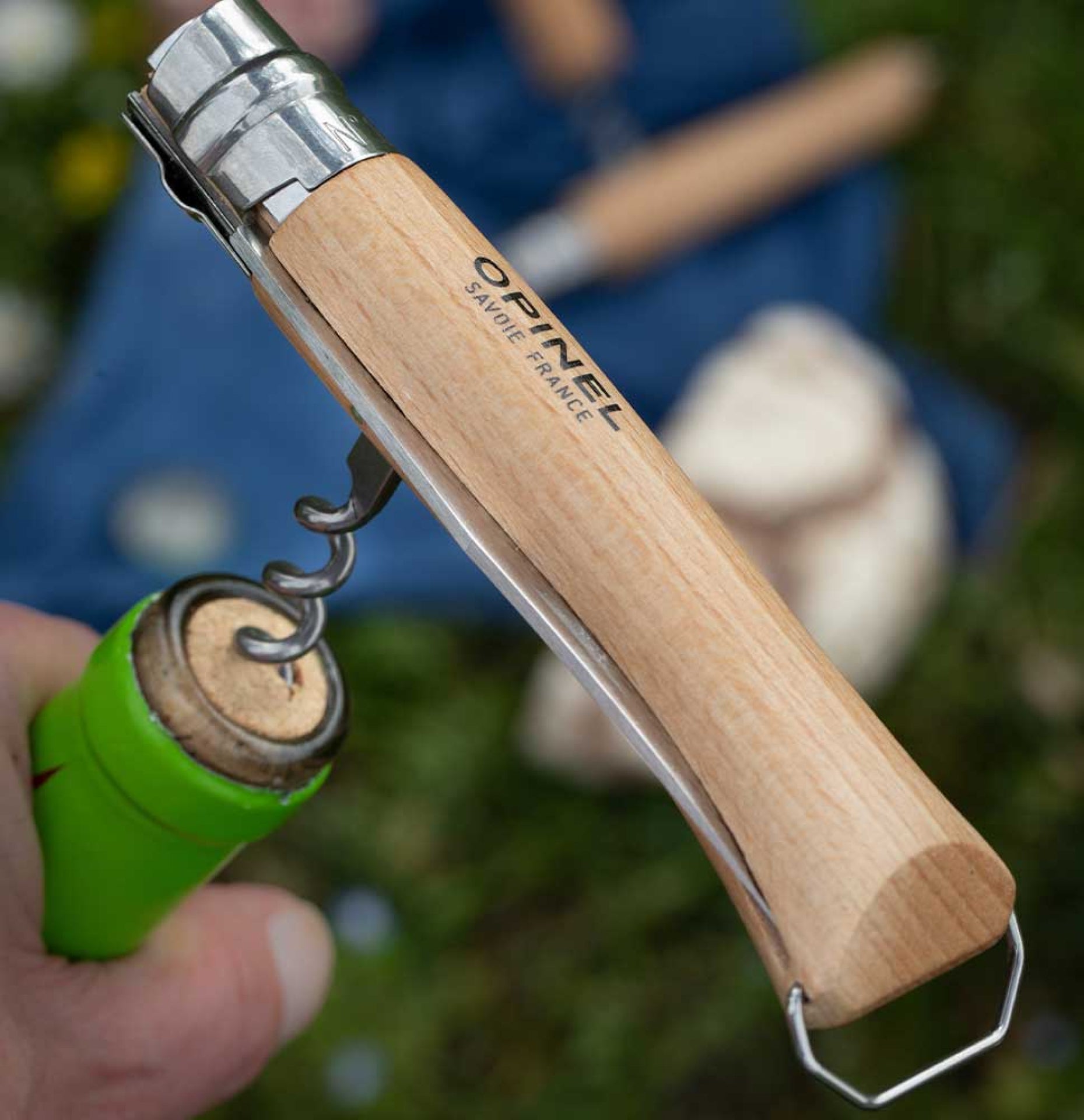 Opinel Nomad N°10 knife with corkscrew and bottle opener 10 cm, 002578