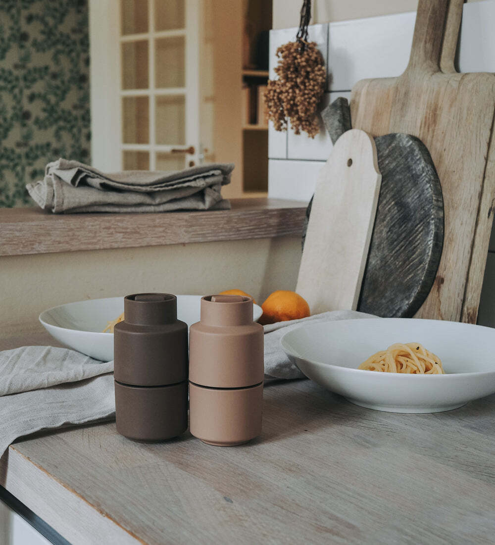 CrushGrind Billund sada mlýnků na koření 12 cm, all spice a cardamom, 060300-4002