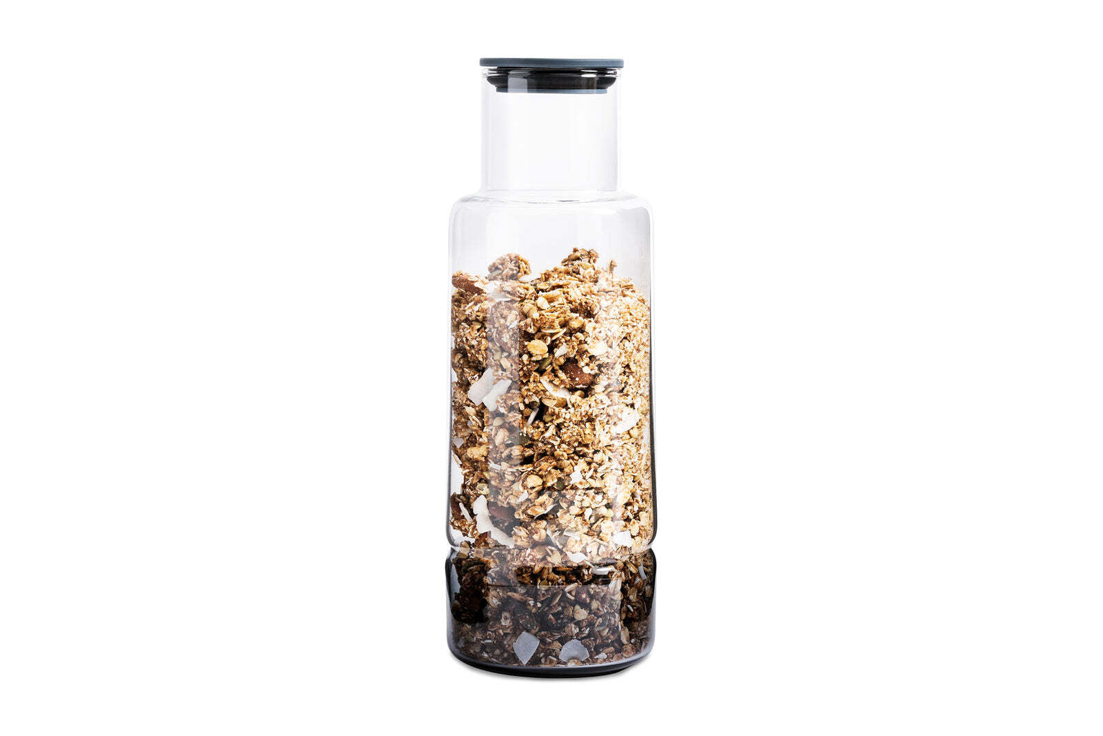 CrushGrind Billund glass carafe with cap 1 l, blueberry, 085210-0094