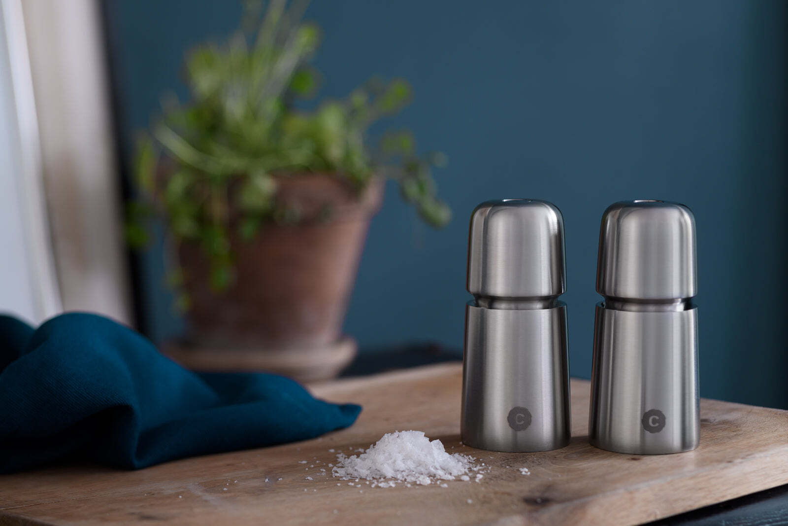 CrushGrind Stockholm stainless steel spice grinder 11 cm, 070270-3001