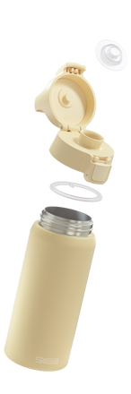 Sigg Shield Therm One nerezová fľaša na pitie 500 ml, opti žltá, 6022.30