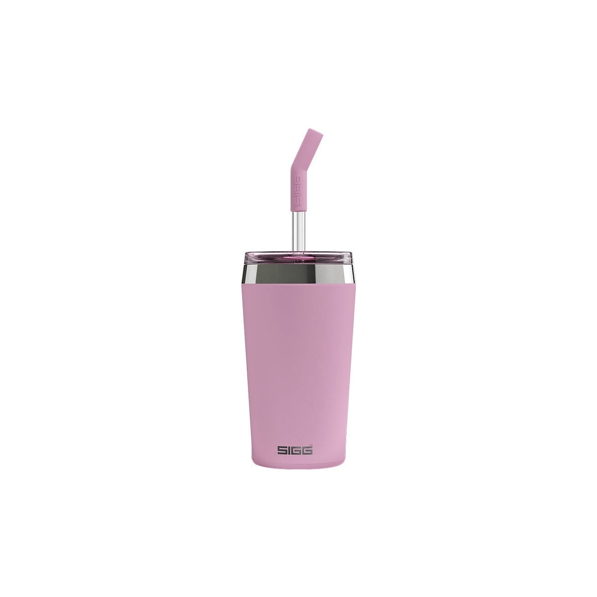 Sigg Helia stainless steel thermo mug 450 ml, lingonberry, 6015.30