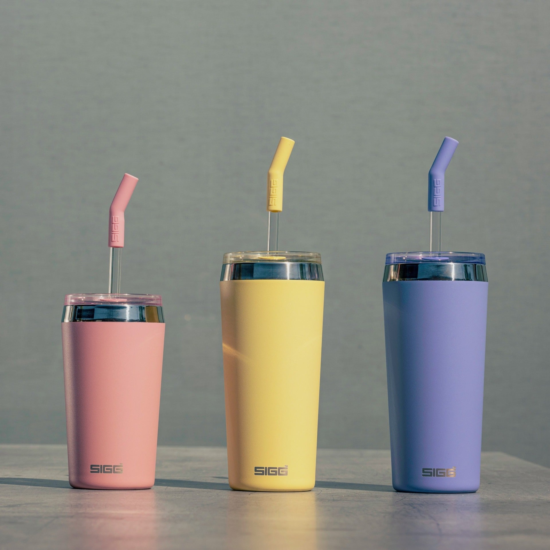 Sigg Helia stainless steel thermo mug 450 ml, optimistic yellow, 6015.40