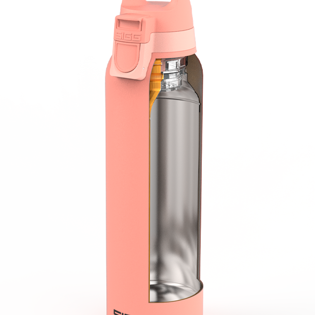 Sigg Hot & Cold One Light termoska 550 ml, shy pink, 8997.90