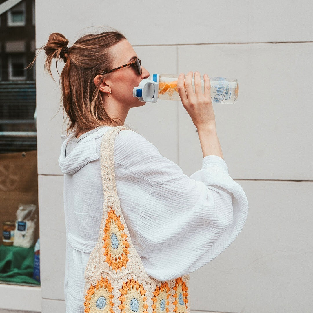 Sigg Total Clear One MyPlanet drinking bottle 750 ml, blue, 8951.00