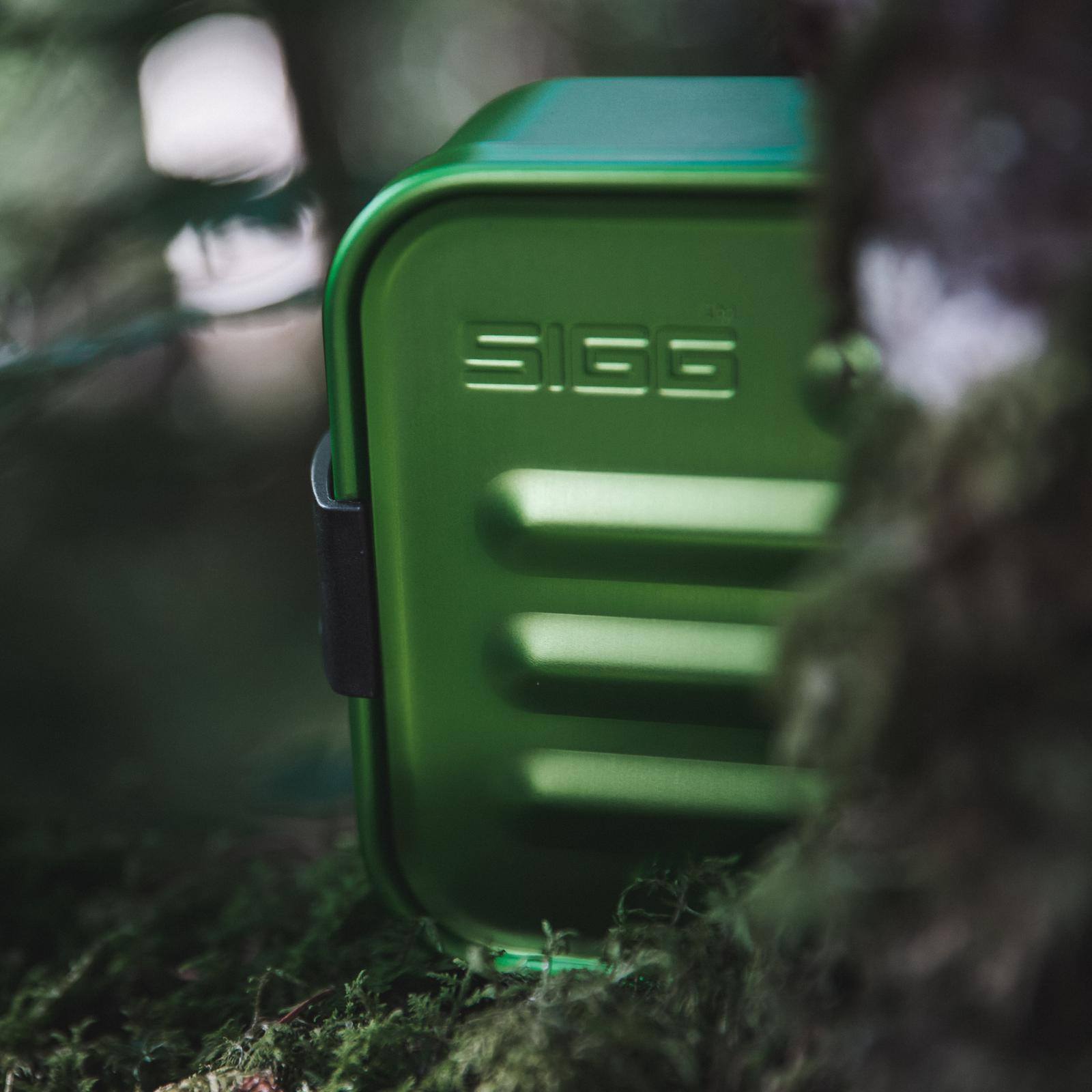 Sigg Metal Plus S lunch box 800 ml, green, 8697.30