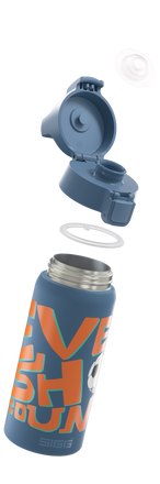 Sigg Shield Therm One kids drinking bottle 500 ml, ballgame, 6022.70