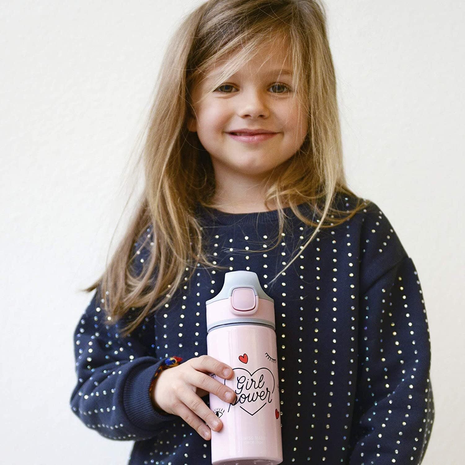 Sigg Miracle baby drinking bottle 400 ml, girl power, 8730.20