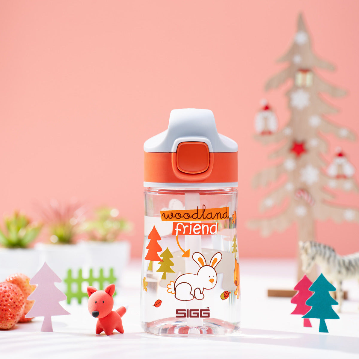 Sigg Miracle baby drinking bottle 350 ml, woodland friend, 8731.20