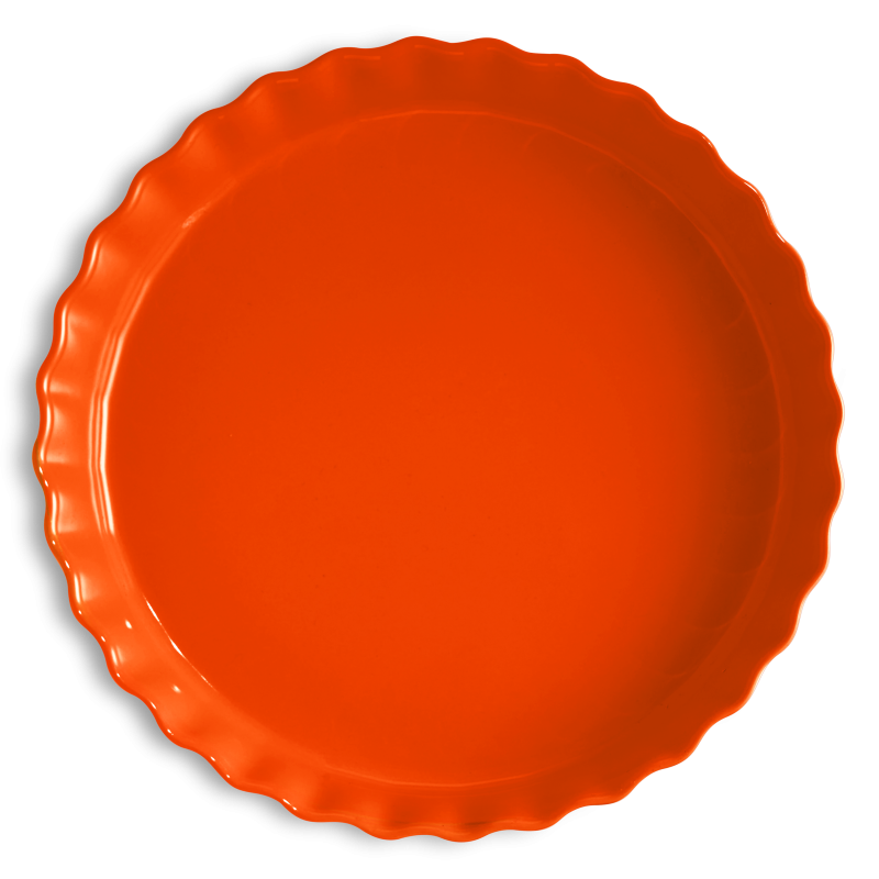 Emile Henry deep cake tin 32 cm, orange Toscane, 766032