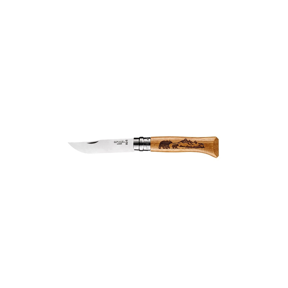 Opinel Animalia America Bear N°08 zavírací nůž 8,5 cm, 002628