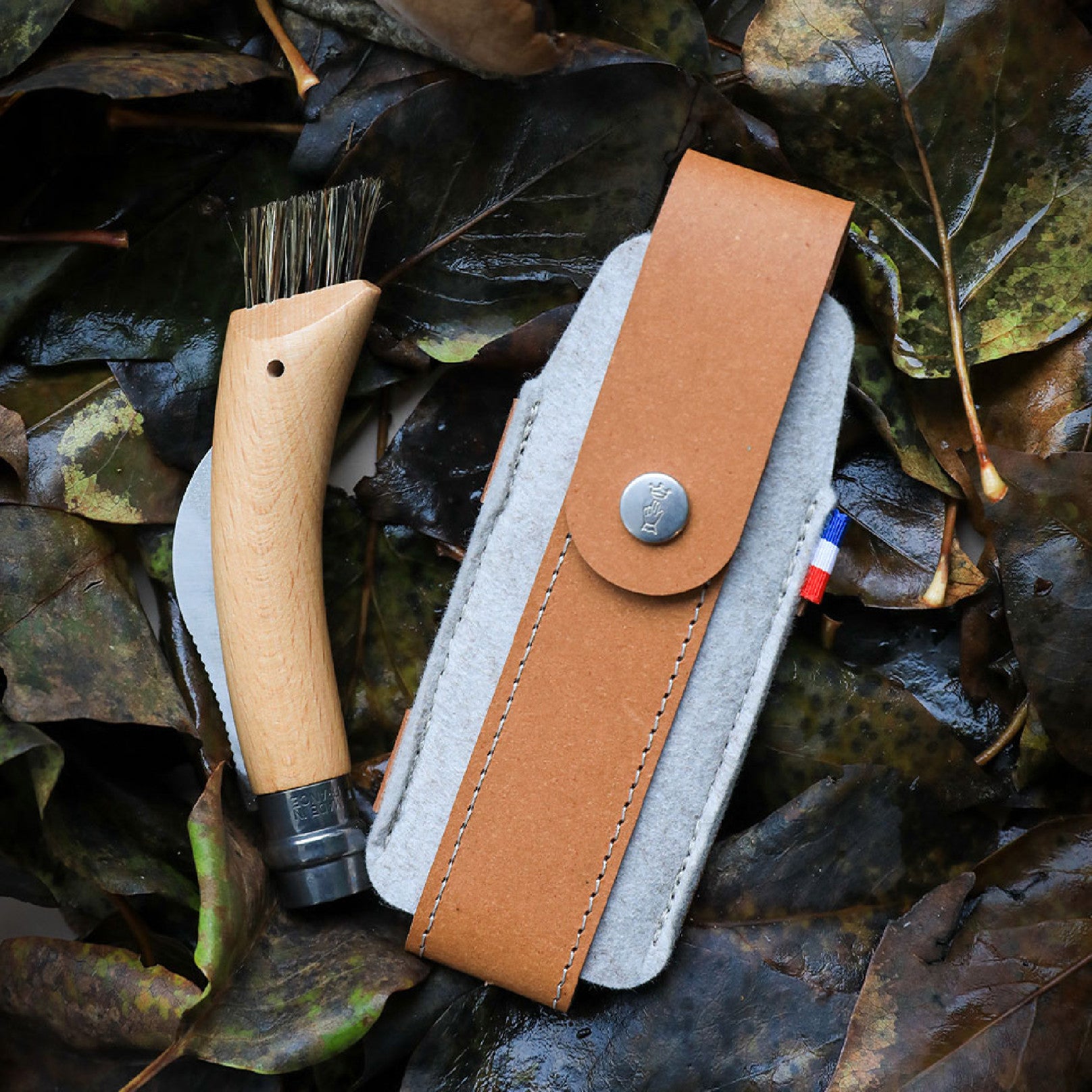 Opinel France Outdoor L knife sheath, brown, 003102