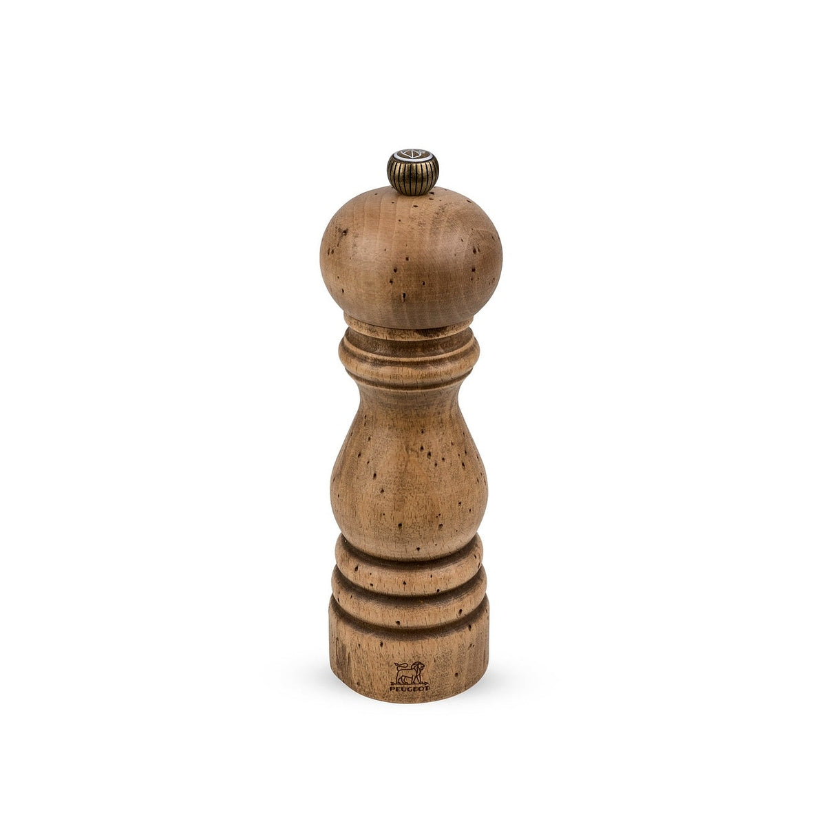 Peugeot Paris Antique salt mill 18 cm, aged wood, 30964