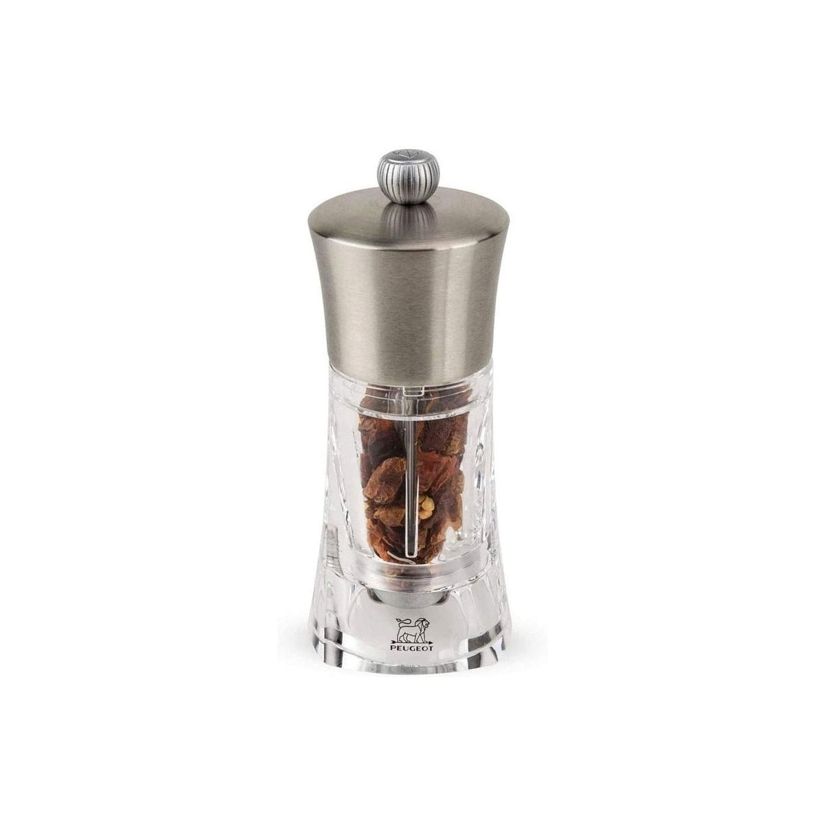 Peugeot Ouessant chili pepper grinder 14 cm, stainless steel, 29050
