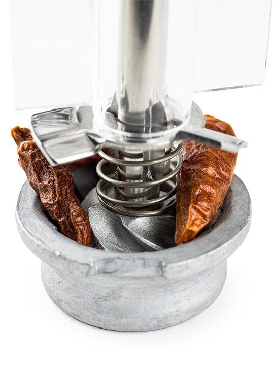 Peugeot Oléron chilli grinder 14 cm, chocolate, 28428
