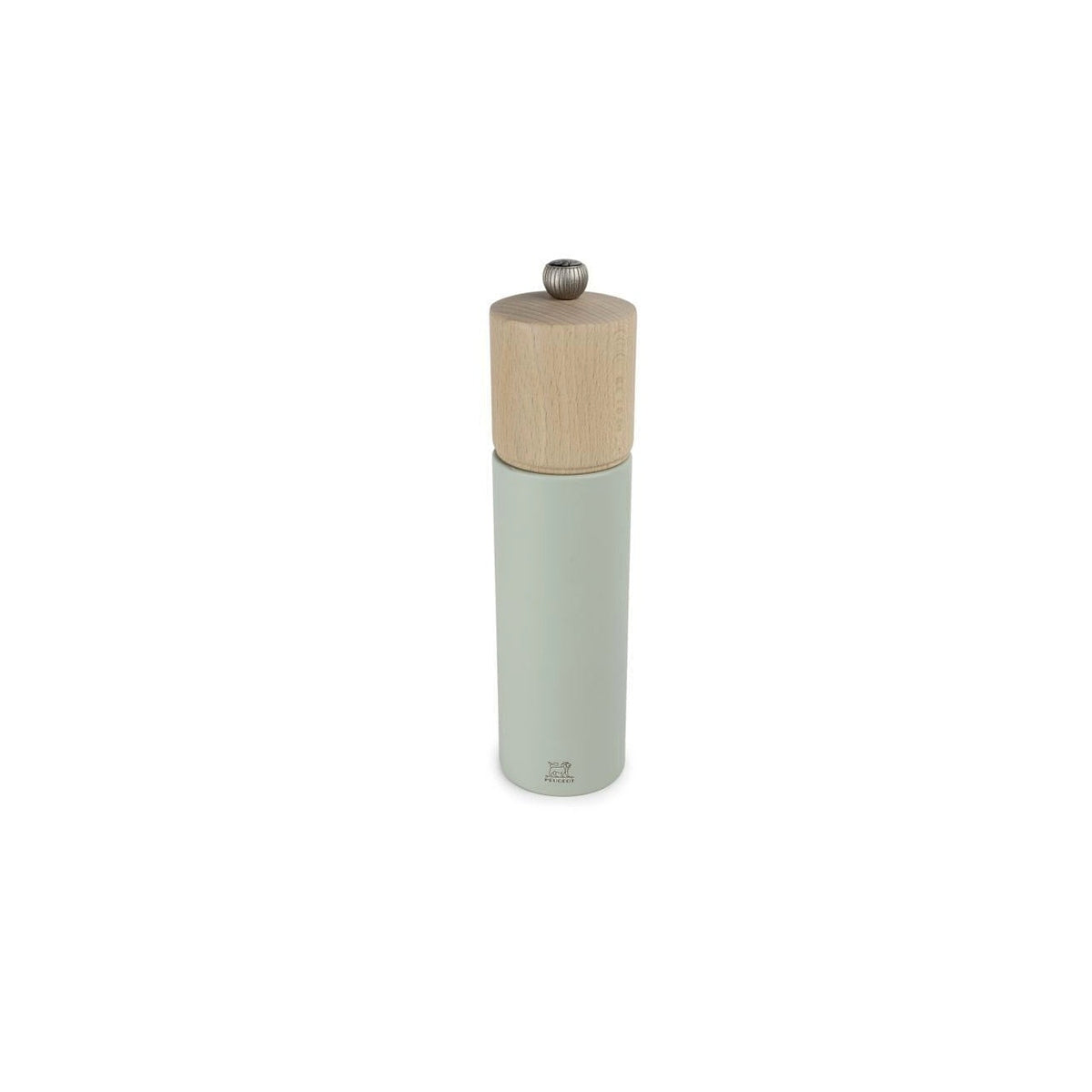 Peugeot Boreal salt mill 21 cm, sage green, 44329