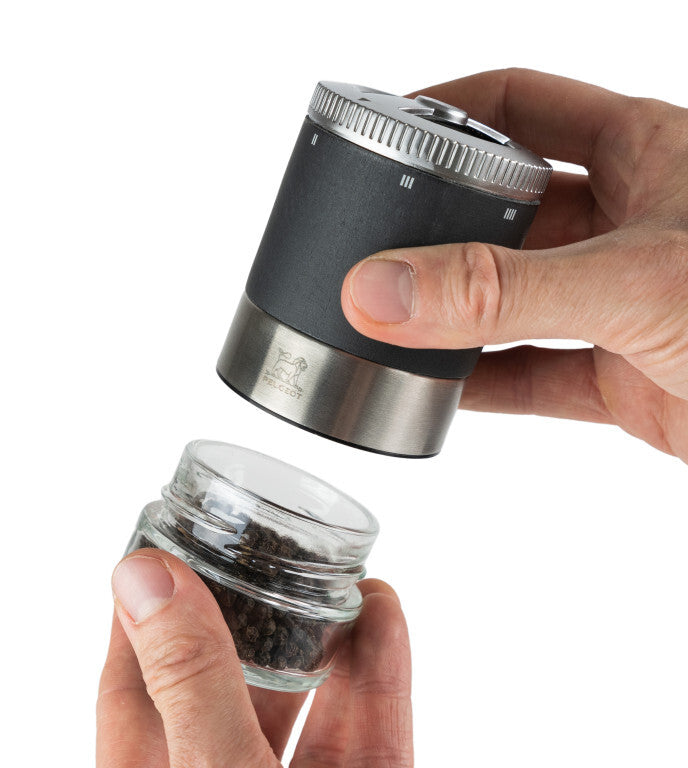 Peugeot Maestro pepper grinder, pepper tray and pepper set, graphite, 41731