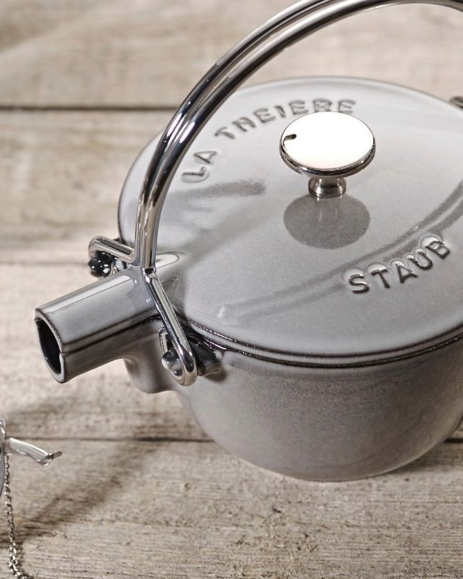 Kettle on stove