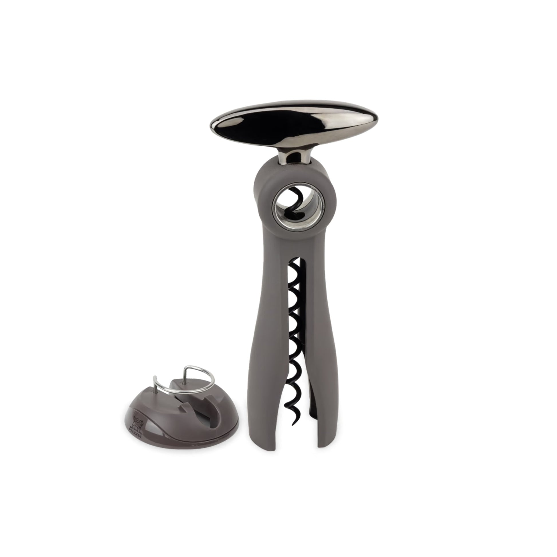 Peugeot Salma table corkscrew with foil cutter, basalt, 200374