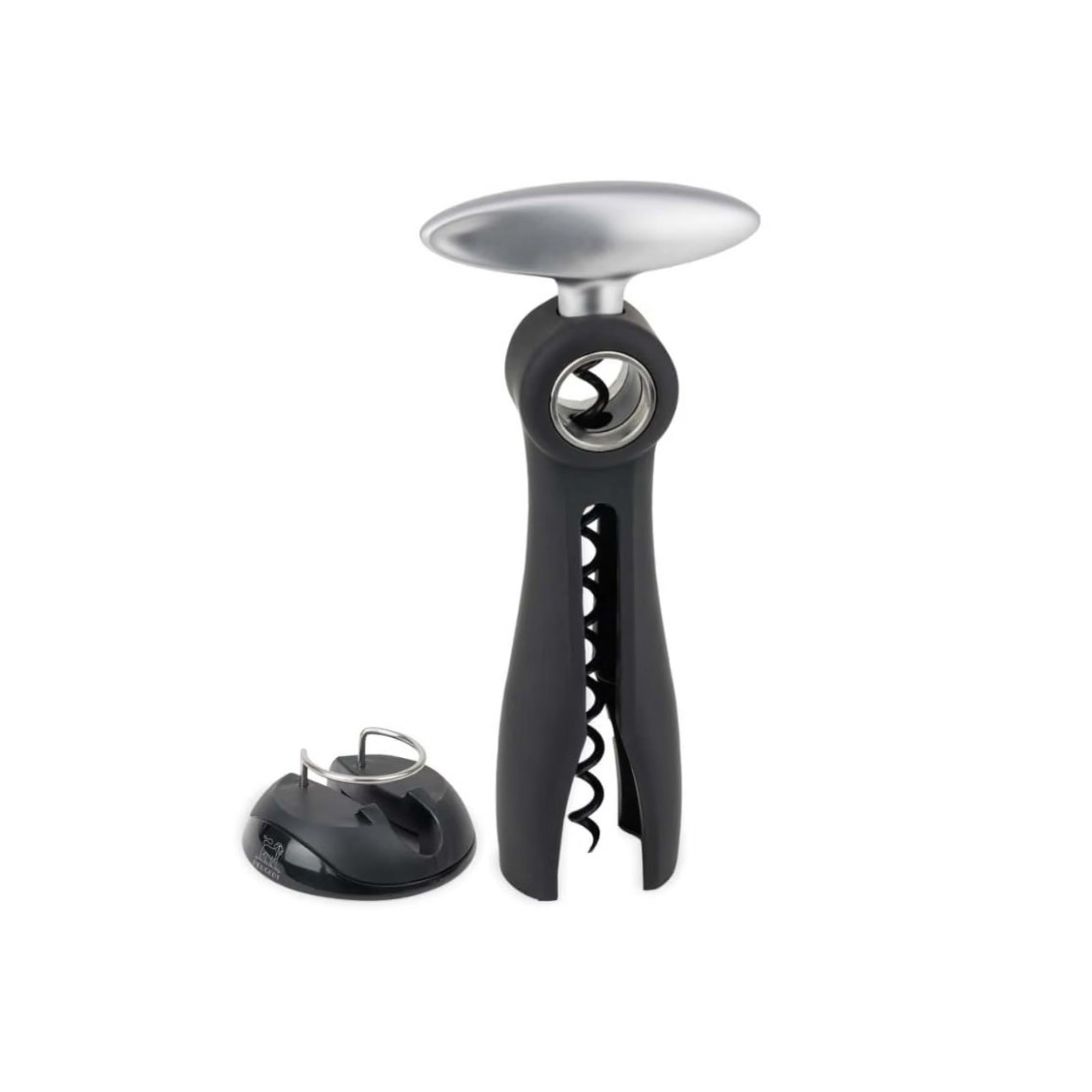Peugeot Salma table corkscrew with foil cutter, black, 200244