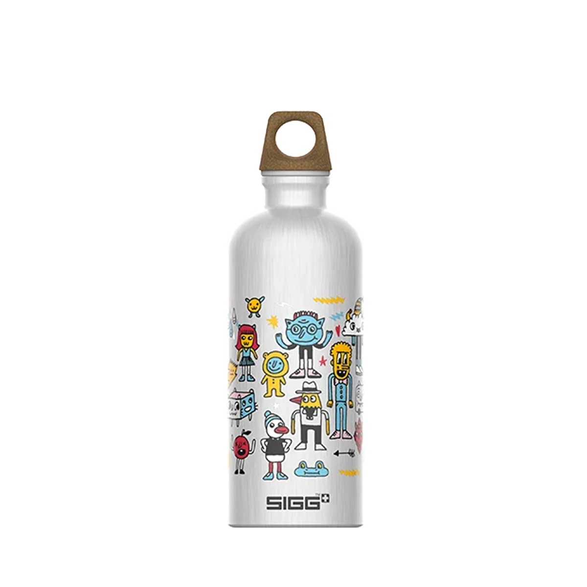 Sigg Traveller MyPlanet baby drinking bottle 600 ml, friends, 6005.30