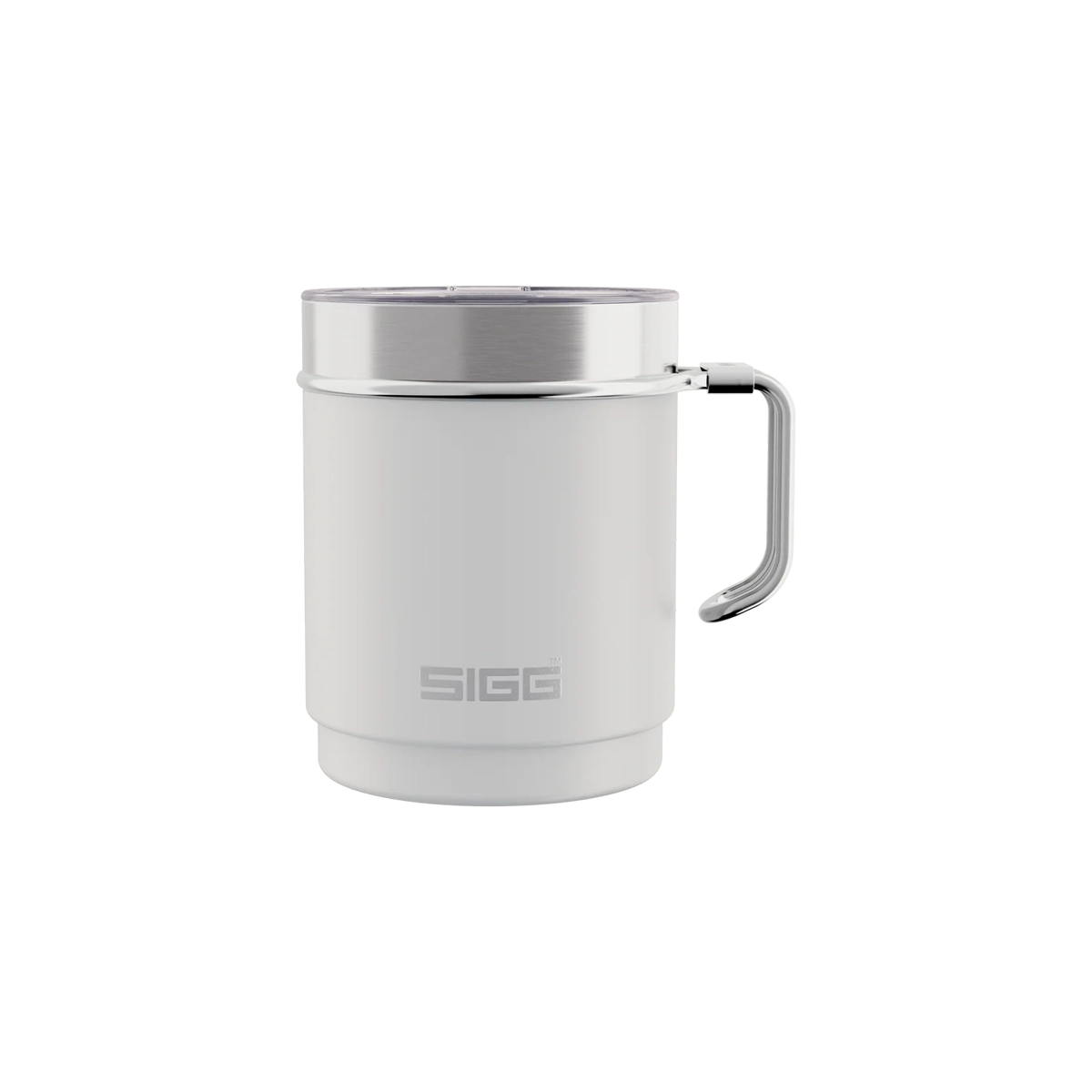 Sigg Travel stainless steel thermo mug 360 ml, snow white, 6053.70