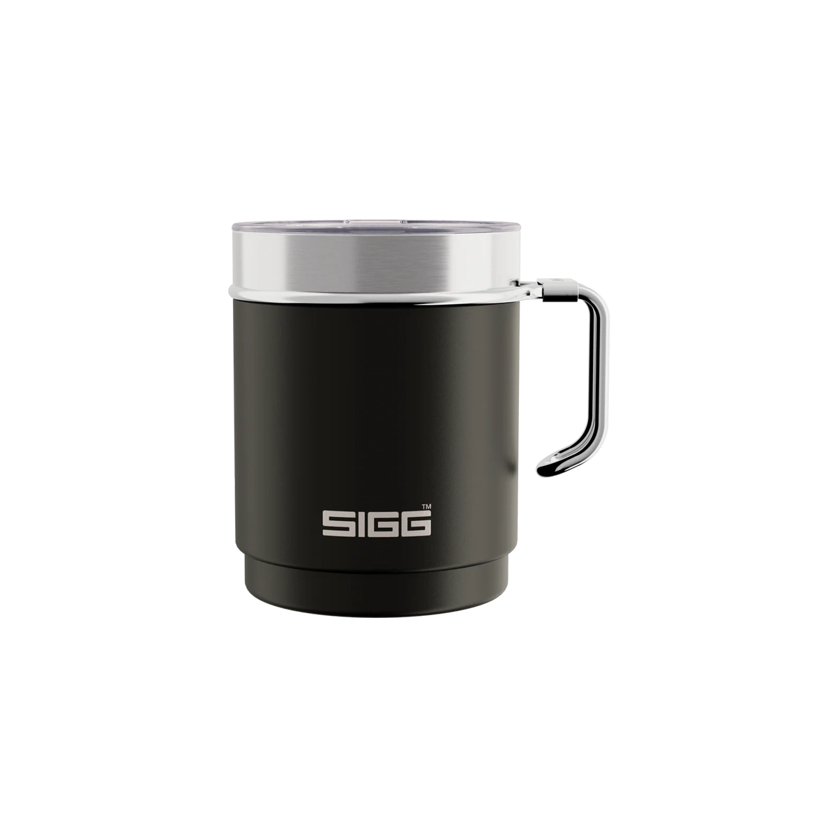Sigg Travel stainless steel thermo mug 360 ml, night black, 6053.80